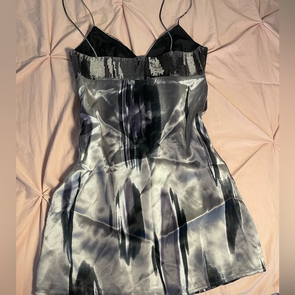 grey sequin mini dress! - Picture 4 of 6